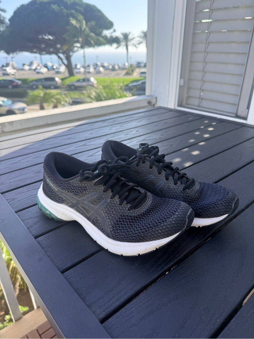ASICS GEL-Kumo Lyte MX Black Running Sneakers - Women's 7.5